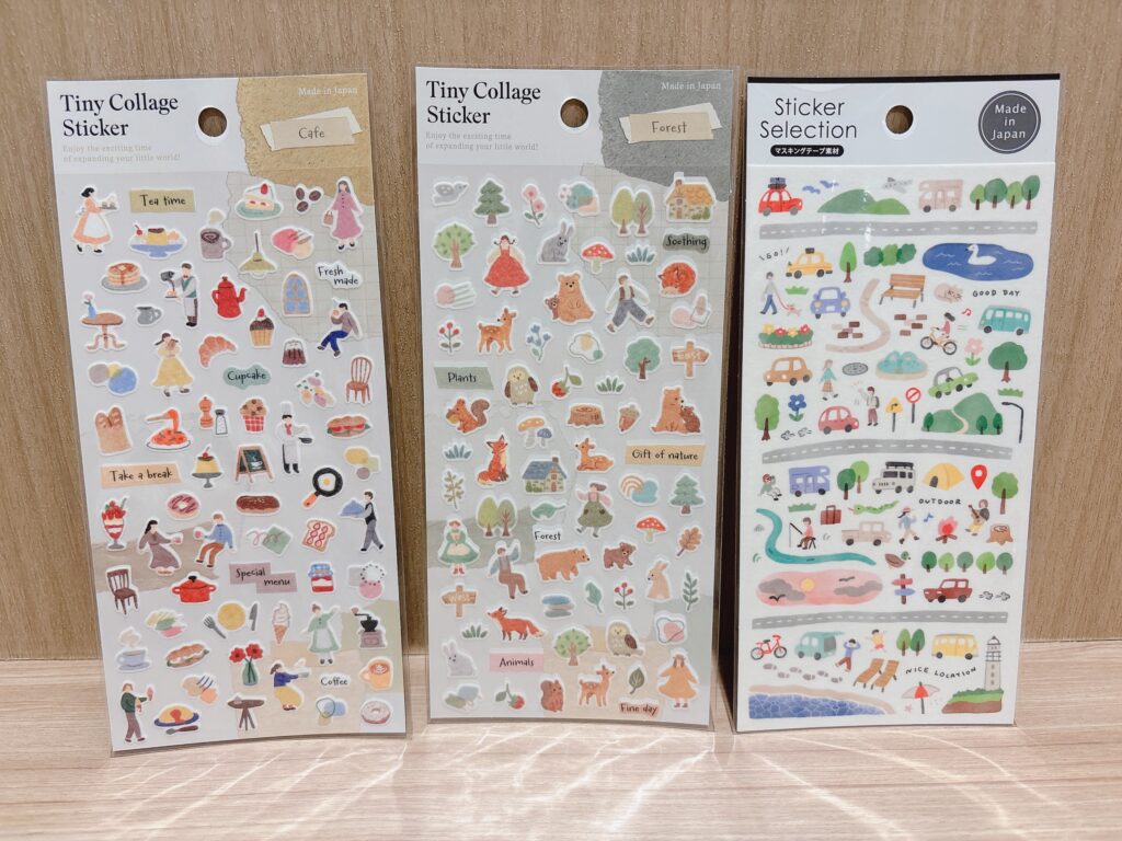 ちっちゃいイラストシール